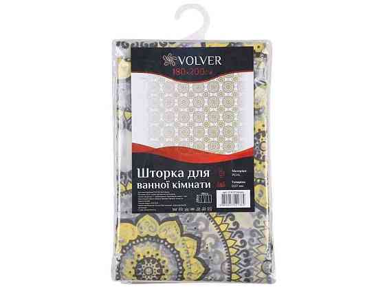 Штора для ванної 180*200см Vestre (комплект) ПЕВА арт.51419 ТМ VOLVER Київ