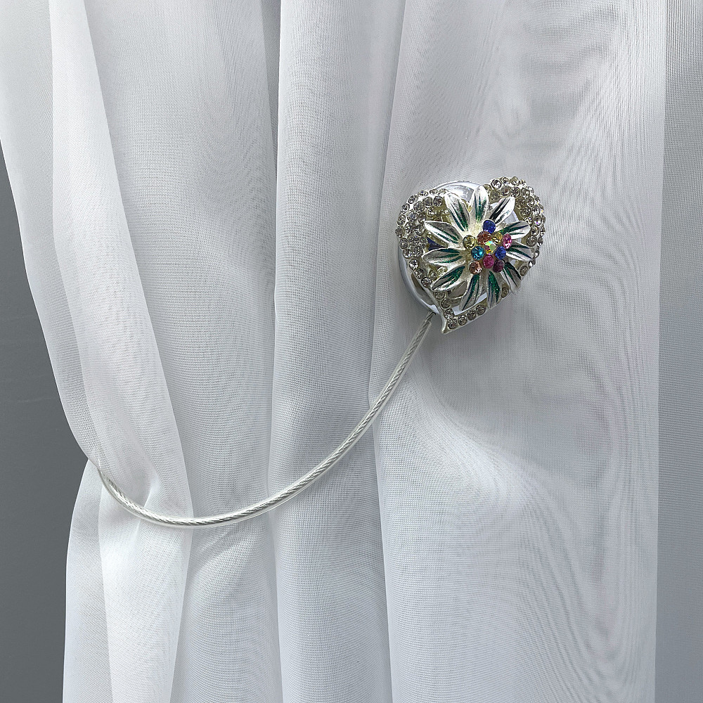 Магніти для штор та гардин "Amour" набір 2 шт Різнокольоровий (81-227) Київ - фото 3