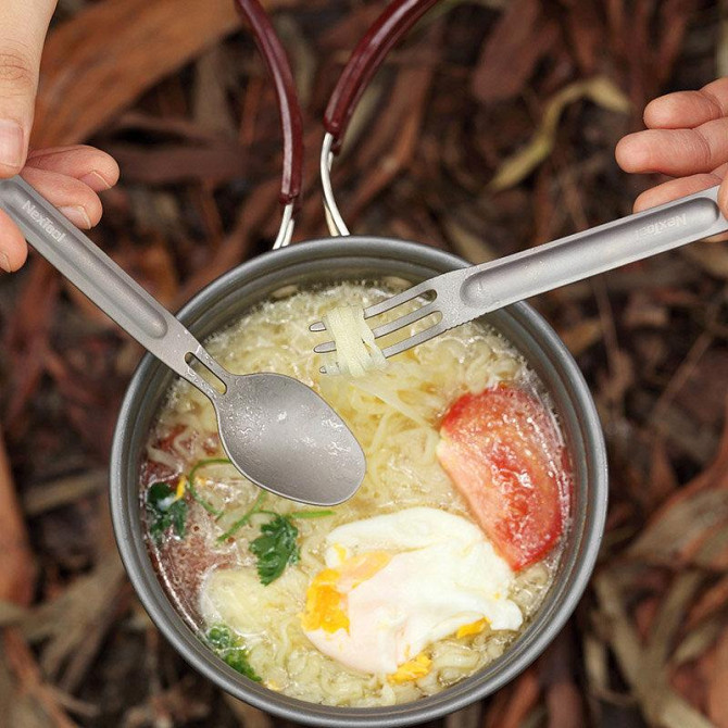 Столовий прибор NexTool Outdoor Spoon Fork KT5525 Киев - изображение 4