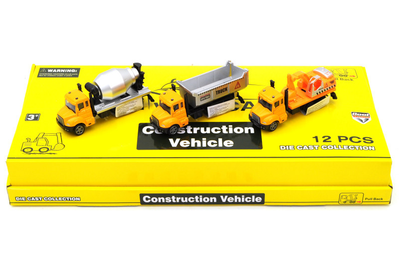 Вантажівка металева, інерційна, в блоці 12шт 2214-2 р.46*23*6см, шт Киев - изображение 1