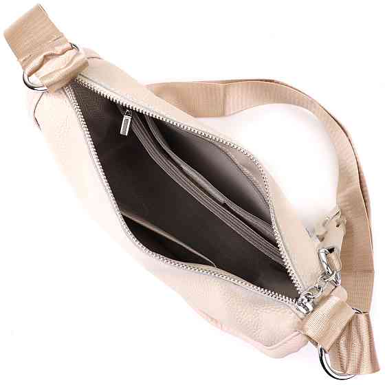 Сумка для женщин из натуральной кожи Белый (Vintage) Киев