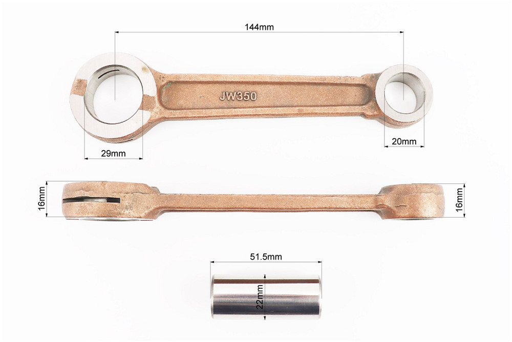 Шатун (підшипник) к-кт 2шт "жовтий" Киев - изображение 2