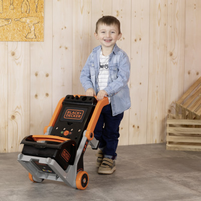 Игровой набор Smoby Блэк + Деккер. Передвижная мастерская 3 в 1, 18 аксессуаров и бокс (360219) Винница - изображение 5