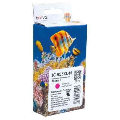 Картридж Barva HP 953XL (F6U13AE/F6U17AE) 1600 c, Magenta (IC-953XL-M) Винница