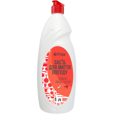 Средство для ручного мытья посуды Frisk Лесные ягоды 1 л (4820197120338) Вінниця - фото 1