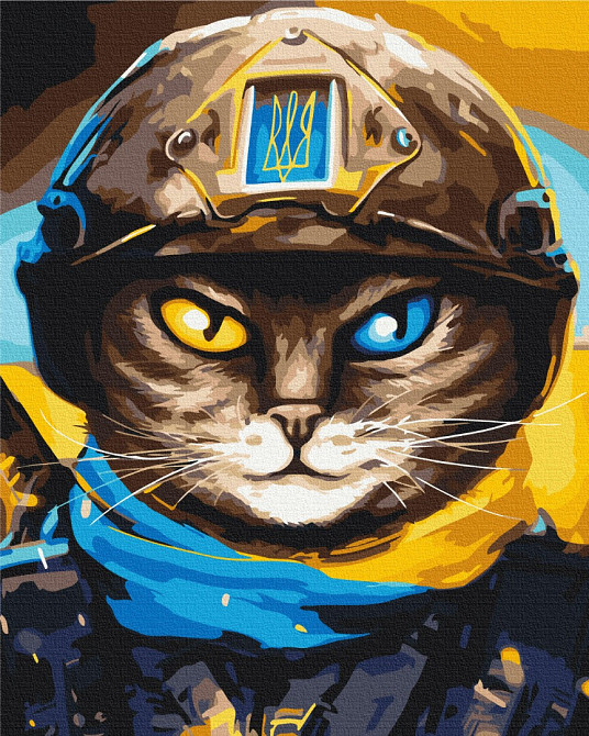 Котик Защитник ©Марианна Пащук Киев - изображение 1