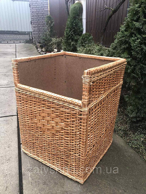 Корзина для дров плетеная Киев - изображение 4