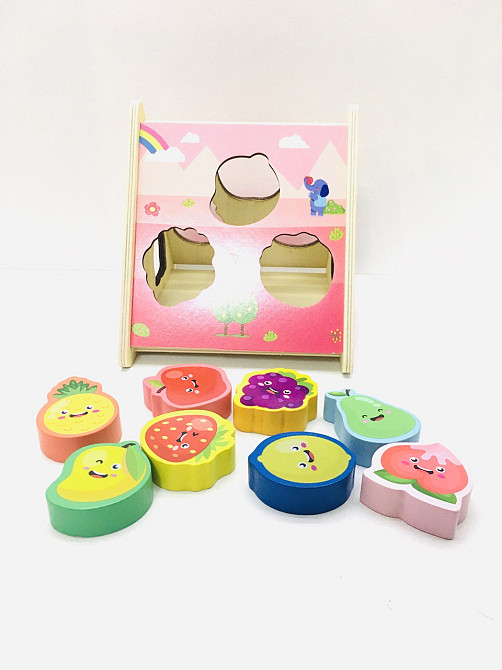 Куб логічний сортер вкладиш 8 елементів Вид 3 (C 61720) Чернігів - фото 3