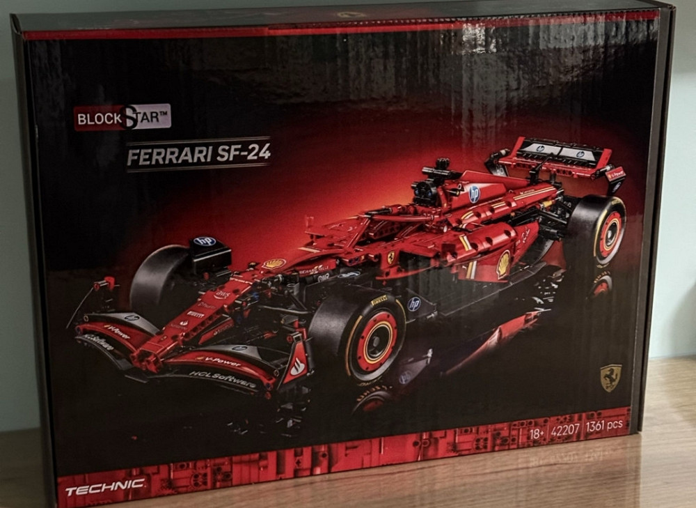 Конструктор Ferrari SF 24‼️ f1 болід формули 1 феррарі в коробці. Київ - фото 7