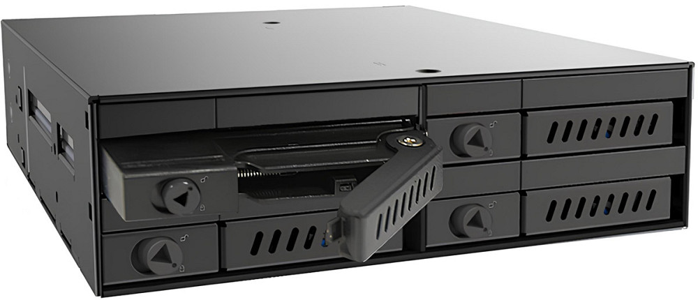 Бекплейн Chieftec CMR-425 1x5.25" -> 4x2.5" HDDs Hot-Swap Metal Винница - изображение 4
