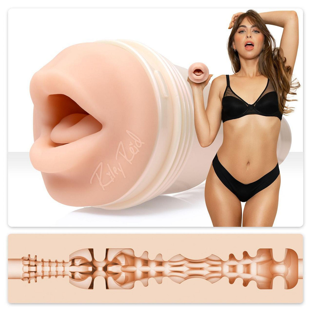 Мастурбатор Fleshlight Girls: Riley Reid - Insomnia, зі зліпка ротика, дуже ніжний Sex Aura Київ - фото 1