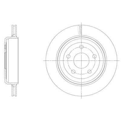 Тормозной диск REMSA 61513.10 Винница