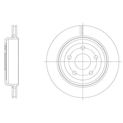 Тормозной диск REMSA 61513.10 Винница - изображение 1