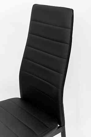 Стілець Ріо, чорний/ шкірзам чорний Київ