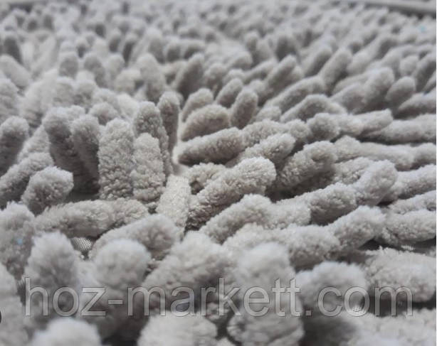 Набор ковриков коврики для ванной и туалета серый 90 х 60 см и 60 х 50 см Харьков - изображение 6