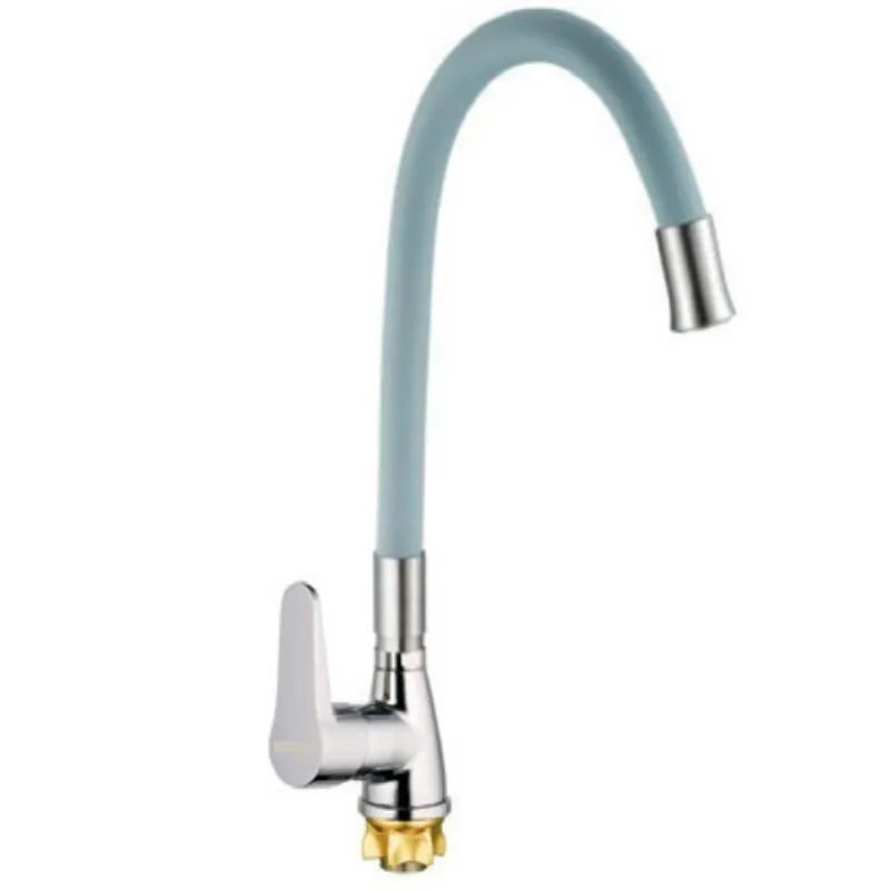 Змішувач для кухні Mixxus SOP4-146 Reflector Gray з сірим силіконовим виливом   ( MI6492 ) 26887 Харків - фото 1