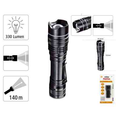 Ліхтар Hama PRO 3 LED L330 Black (00136672) Вінниця