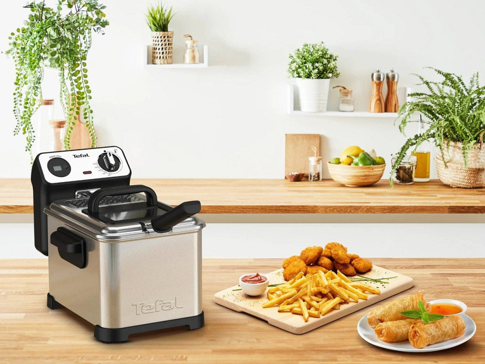Фритюрниця Tefal Filtra Pro FR511170 ( нержавіюча сталь із чорним ) Харків - фото 6