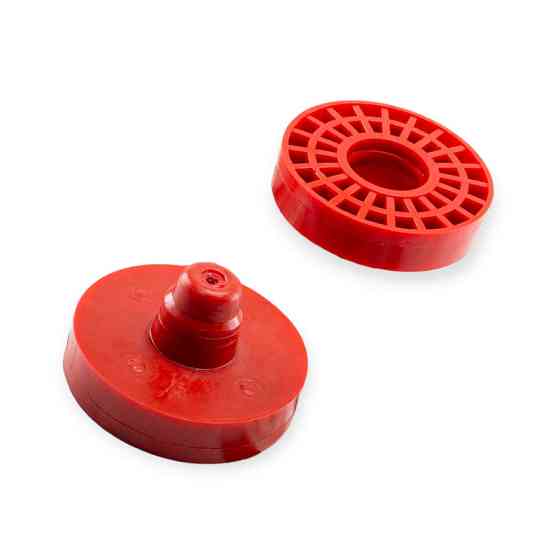 Підставка пружини Ланос-Sens задній (рті) верх 30мм червоні 2шт. під Мукачево