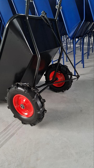 Тачка строительная Garden joys 200 Черный Тачка для перевозки песка Тачка для строительства Белая Церковь - изображение 7