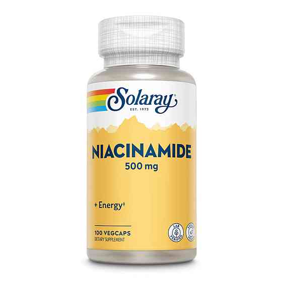 Никотиномид Solaray Niacinamide 500mg 100 vcaps Киев
