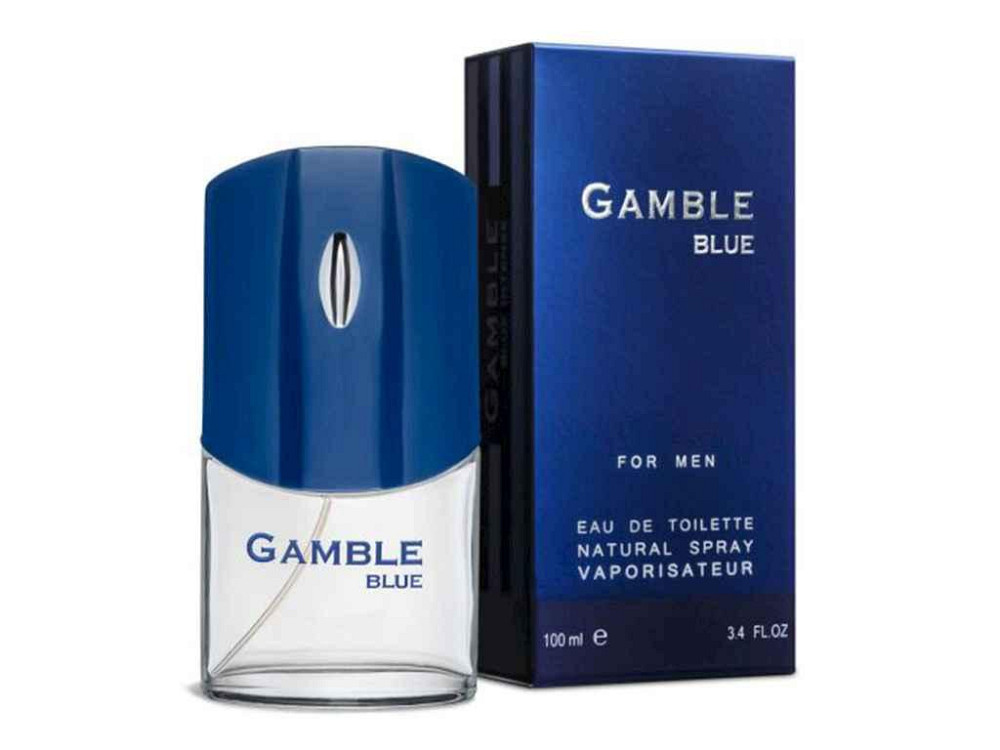 Туалетна вода Gamble blue 100 мл ТМ Аромат   Solmir Київ - фото 1