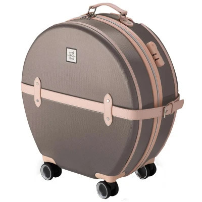 Чемодан Semi Line 24" (M) Brown/Pink Cream (T5673-3) (DAS302679) Винница - изображение 1