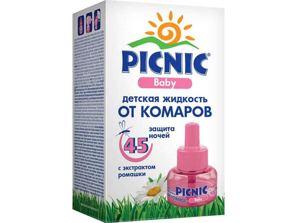 Рідина від комарів 30 мл (45 ночей) Picnic Baby ТМ PICNIC Київ - фото 1