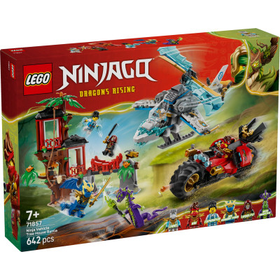 Конструктор LEGO Ninjago Автомобильная битва ниндзя у дома на дереве (71857) Винница - изображение 1