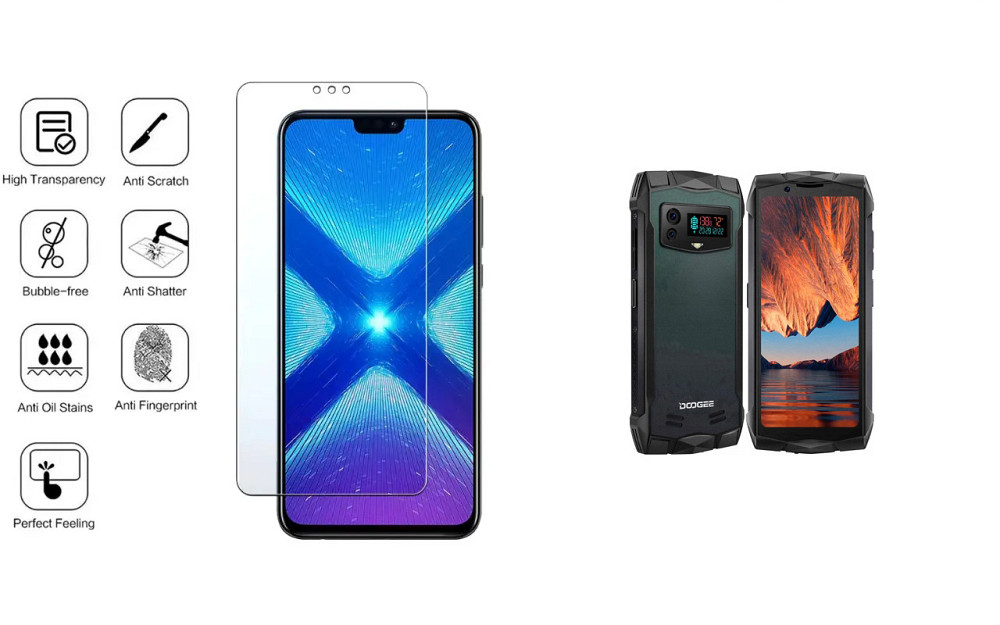 Защитное стекло NeoGlass для Doogee S Mini – ультрапрозрачное и устойчивое Киев - изображение 4