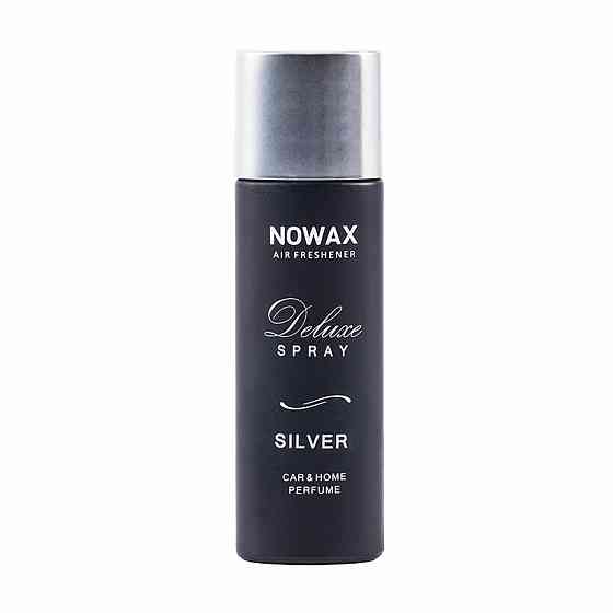 Ароматизатор повітря з розпилювачем ТМ Nowax серія Deluxe Spray - Silver, 50 ml Київ