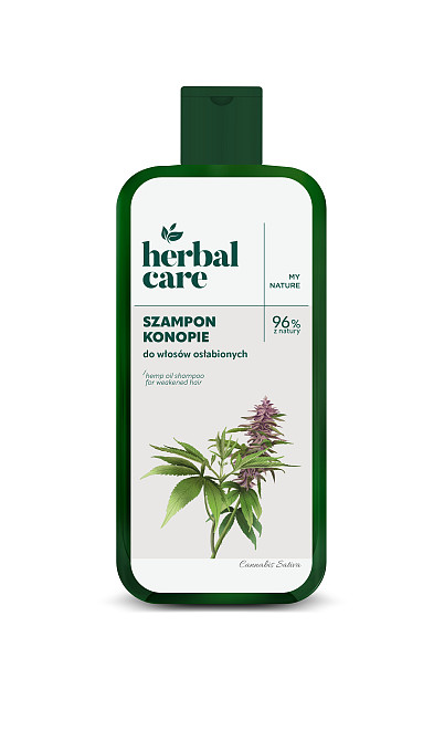 Шампунь для ослабленных волос Конопляное масло Herbal care 330 мл Киев - изображение 1