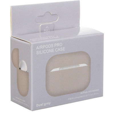 Чехол для наушников Armorstandart Ultrathin Silicone Case для Apple AirPods Pro Dust Grey (ARM55960) Винница - изображение 3