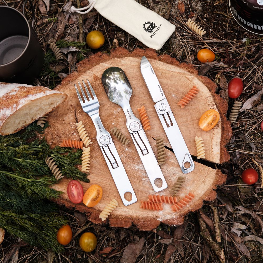 Набір столових приборів Roxon C1S 3 in1 (ложка, виделка, ніж), нержавіюча сталь Киев - изображение 20