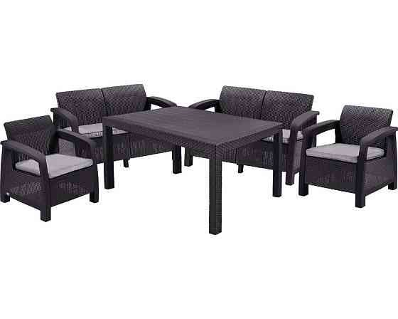 Набор мебели Keter Corfu Fiesta, коричневый Киев