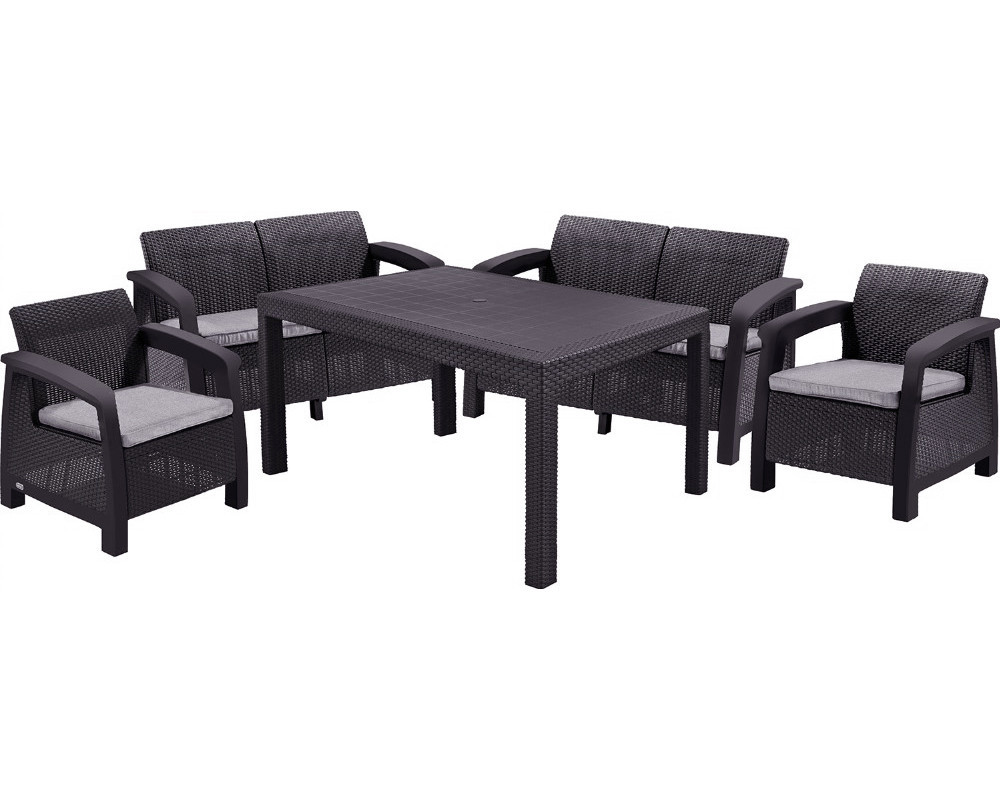 Набор мебели Keter Corfu Fiesta, коричневый Киев - изображение 1