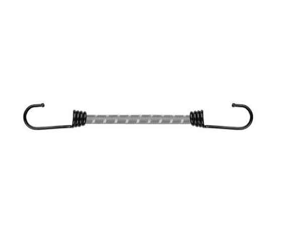 Шнур еластичний гумовий 40см з гачками BUNGEE CORD HOOK, BCH1-08040GY-E Київ