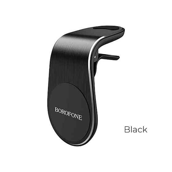 Тримач для мобільного BOROFONE BH10 Air outlet magnetic in-car holder Black Київ