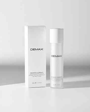 Нічний крем-коректор для сухої, чутливої та куперозної шкіри Anti-Redness сream Rich Night Refine Demax , 50 мл Дніпро
