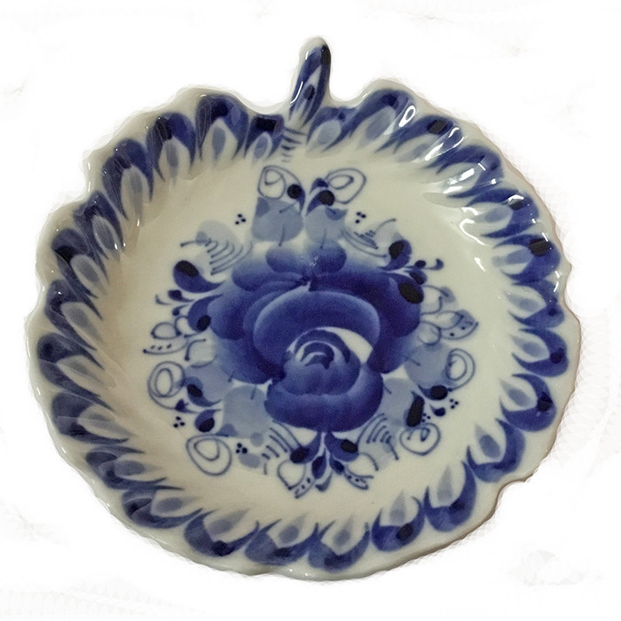 Салатниця керамічна Гжель Сонечко Київ - фото 1