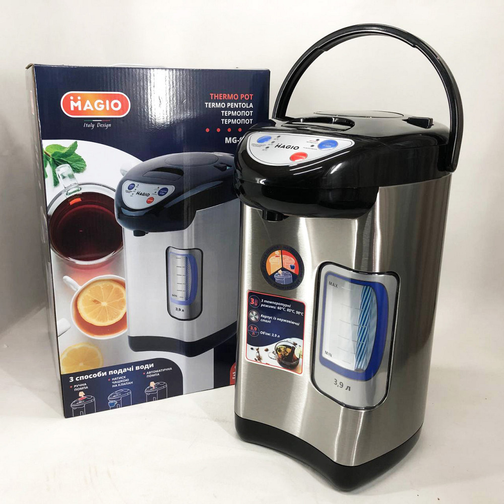 Термопот для води побутової MAGIO, Потужний електричний термопот для кухні, Кухонний термочайник QK-75 Івано-Франківськ - фото 3
