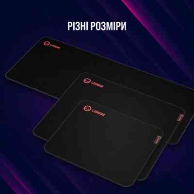 Коврик для мышки Lorgar Main 325 Black/Red (LRG-GMP325) Винница