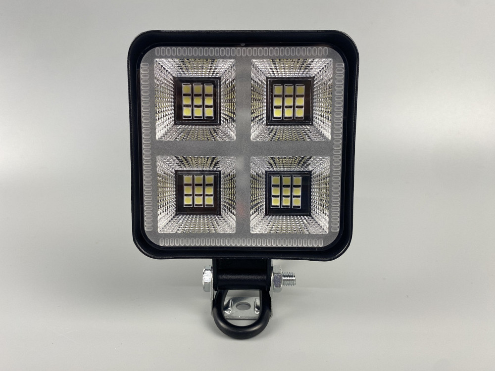 Фара LED квадратна 48W 6000K (36 діодв) (8.5 см х 8.5 см х 1.5 см) Mini Мукачево - фото 8