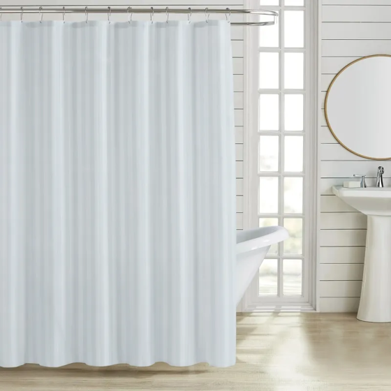 Штора для ванной из полиэстера Zerix SCT-001 180x180 белая (ZX4992) Харьков