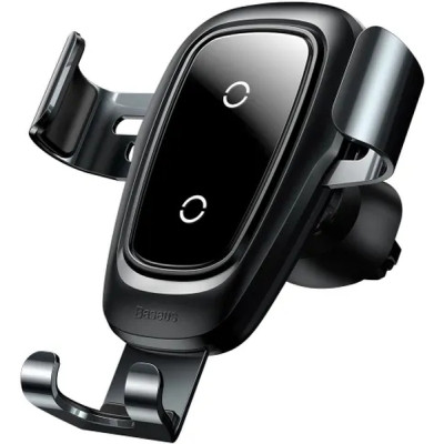 Универсальный автодержатель Baseus Metal Gravity with technology Qi 10W (WXYL-B0A) Винница - изображение 1