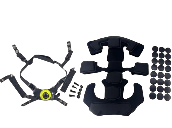 Універсальна система кріплень для шолома Wendy system із подушками (Чорний) Вінниця - фото 5