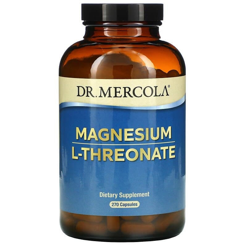 Магній Л-треонат (Magnesium L-Threonate) 715 мг 270 капсул Київ - фото 1