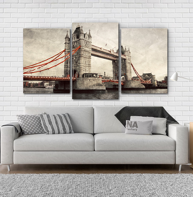 Модульна картина Лондон Міст Art-99_3 Київ - фото 2
