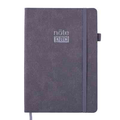 Книга записна Buromax RESPECT А5 96 аркушів крапка, сірий (BM.295308-09) Вінниця