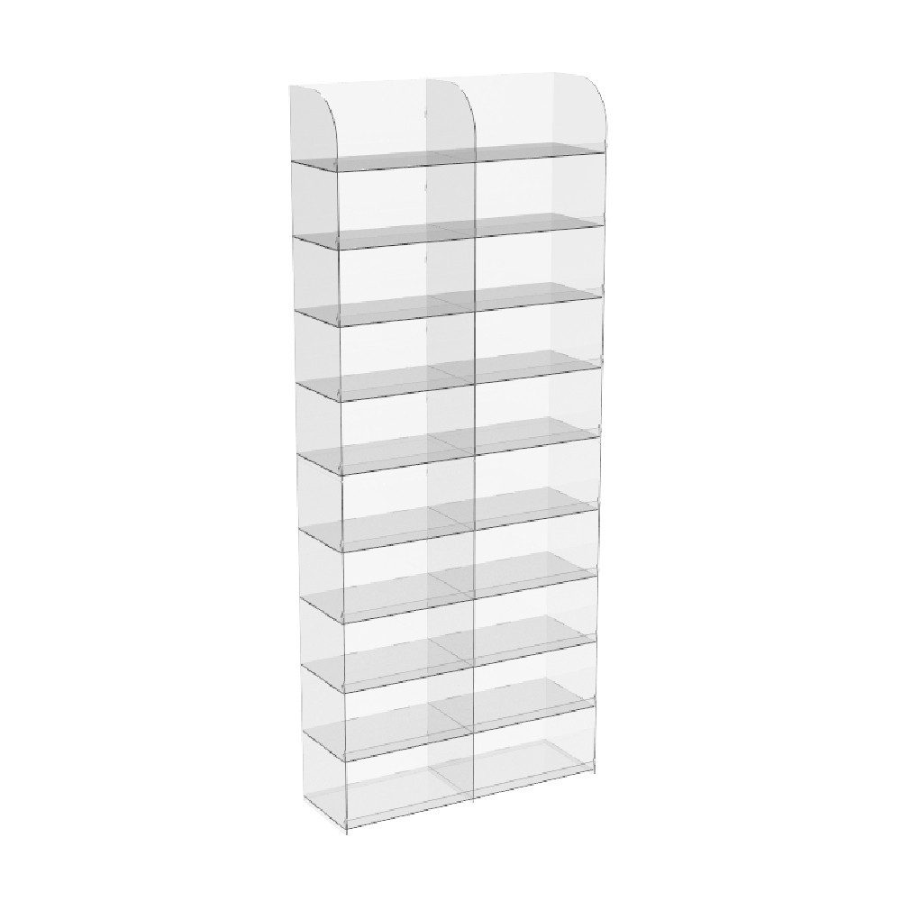 Підставка вітрина EKOSTAR 10 полиць 610х200х1500 Київ - фото 2